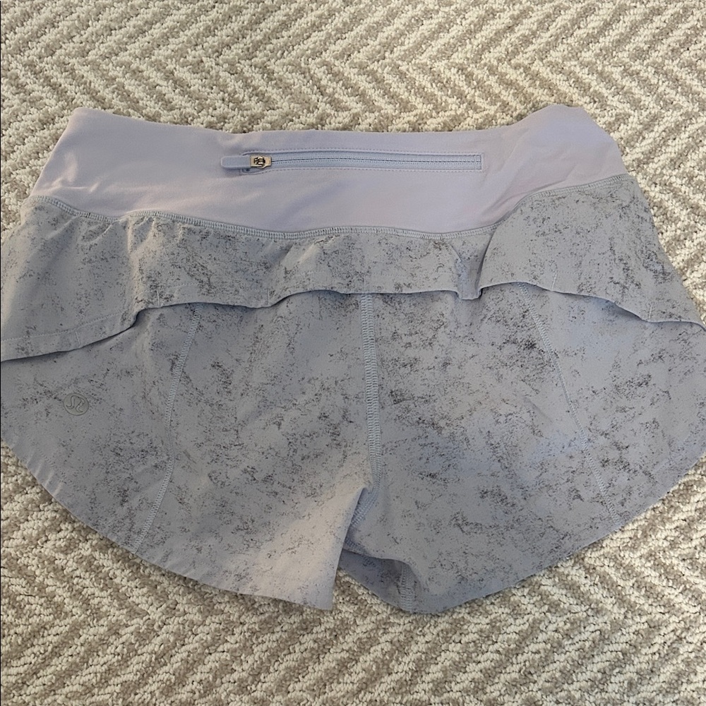 Lululemon Athletica Light Purple Athletic Shorts